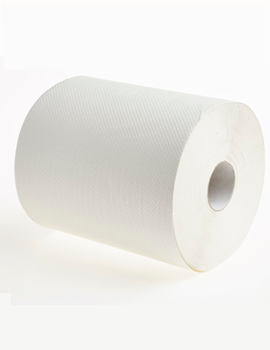 Roll Towel 1 Ply 150M White 1 x 6